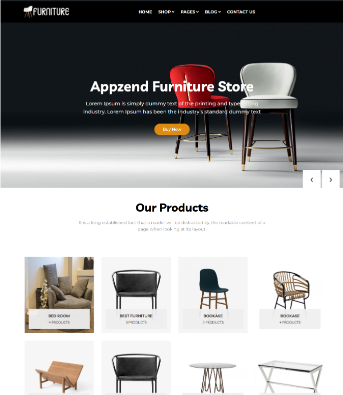 Furniture, Appzend