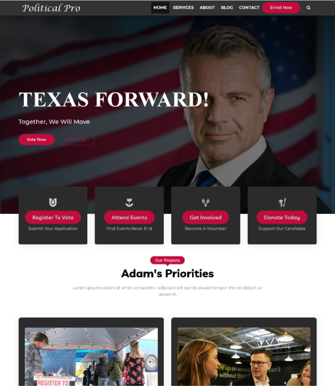 Political Pro, Appzend, Sparkle Themes